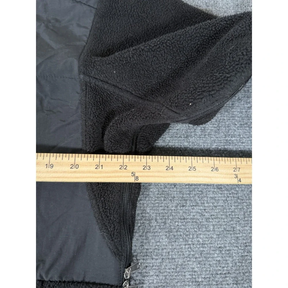 Vintage‎ The North Face Denali Jacket Mens Medium Black Polartec Fleece Full Zip